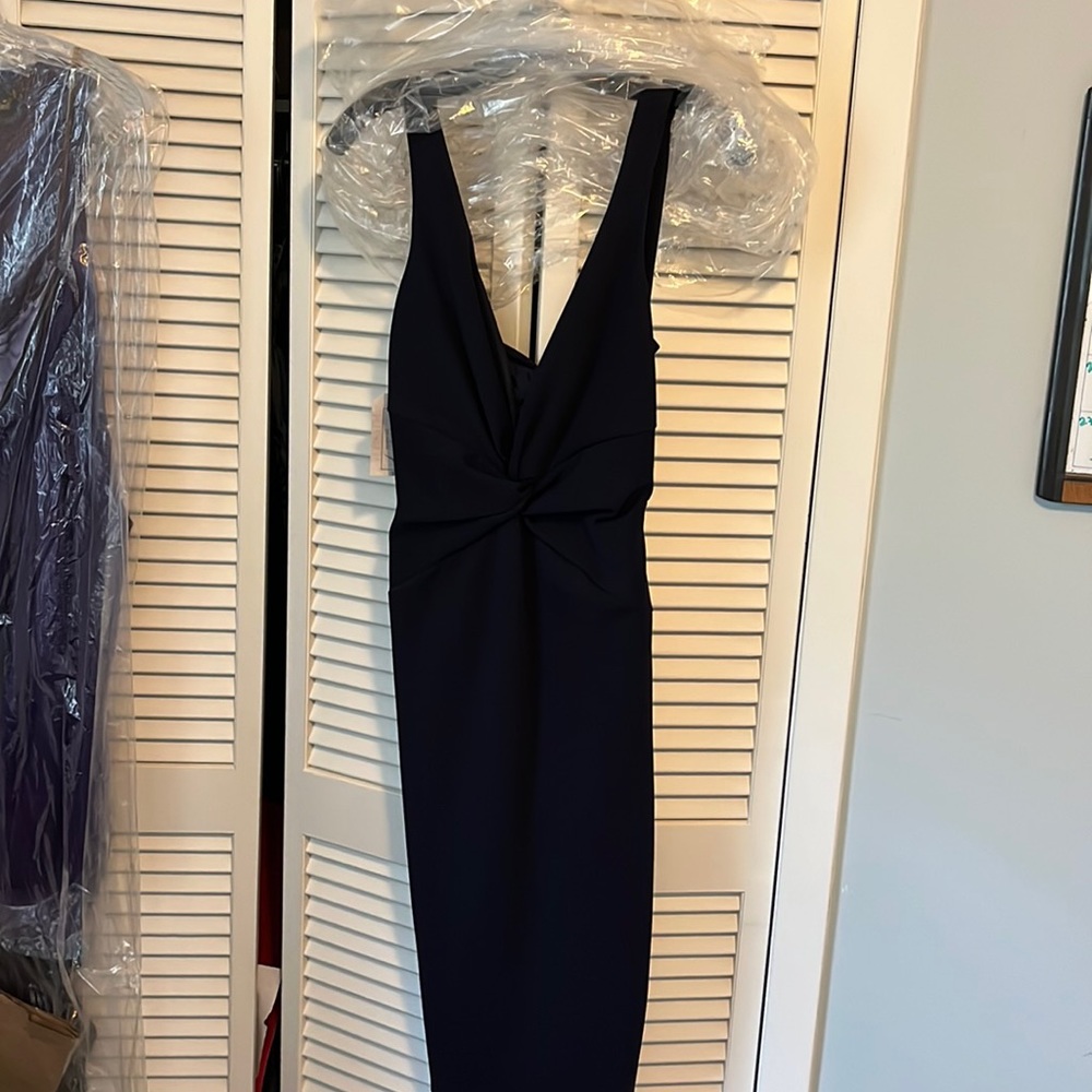 Nwt katie may zaza navy small dress